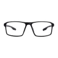 Zachary - Square Black Glasses for Men